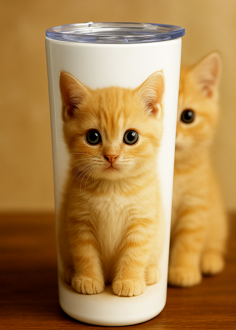 PERSONALIZED STAINLESS STEEL TUMBLER