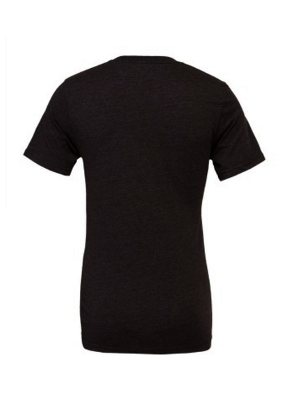 Black T-Shirt – Plain Unisex Cotton Blend Tee – Soft Modern Fit Short Sleeve Shirt