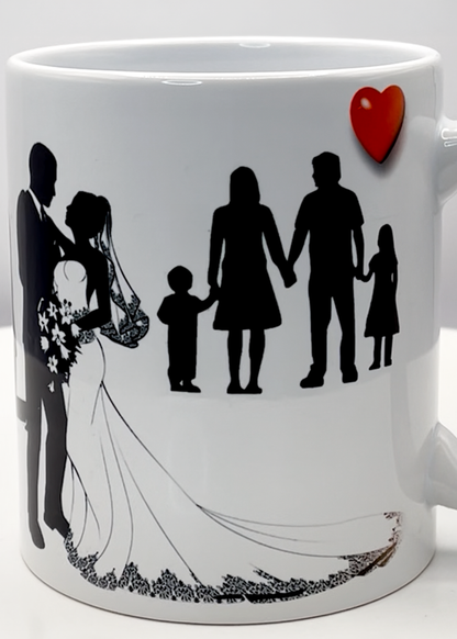 Personalized Mug 15 oz – Custom Ceramic Coffee Cup – Add Your Name or Message