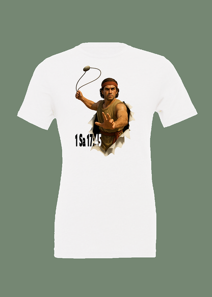 White T-Shirt – Plain Unisex Cotton Blend Tee – Soft Modern Fit Short Sleeve Shirt