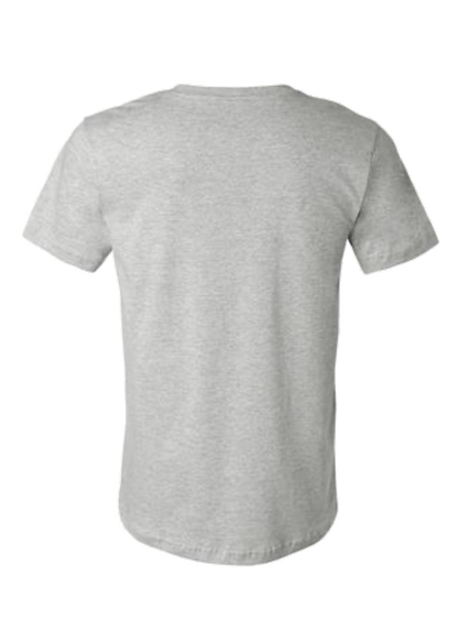 Gray T-Shirt – Plain Unisex Cotton Blend Tee – Soft Modern Fit Short Sleeve Shirt