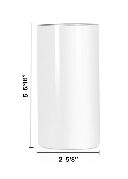 12 oz Insulated Stainless Steel Tumbler – Personalized “Violet” Travel Mug – Custom Cup Gift