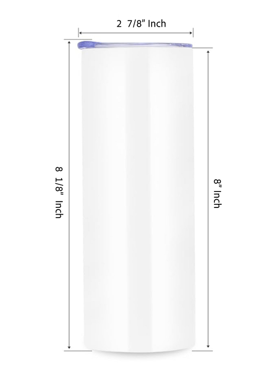 20 oz Insulated Stainless Steel Tumbler – Personalized Travel Mug – Custom Cup Gift