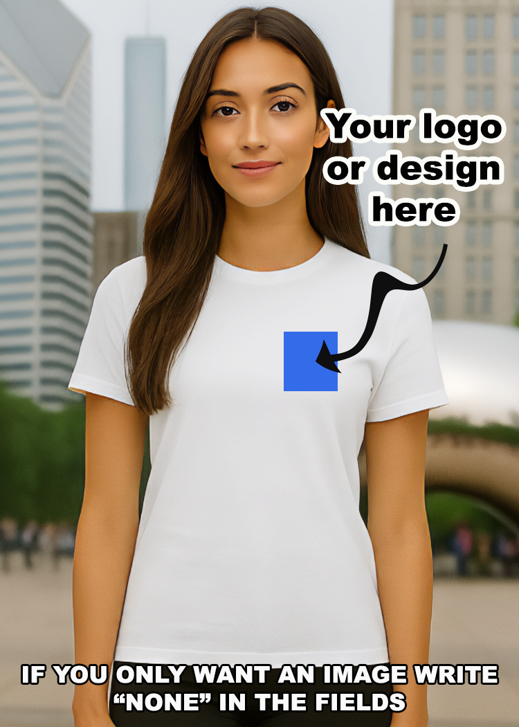 Customizable Women’s T-Shirt – Personalized Cotton Blend Tee – Soft Modern Fit