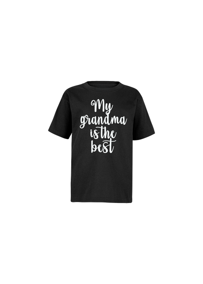 My Grandma Is the Best” T-Shirt – Cute Gift for Grandma – Soft Cotton Blend Tee