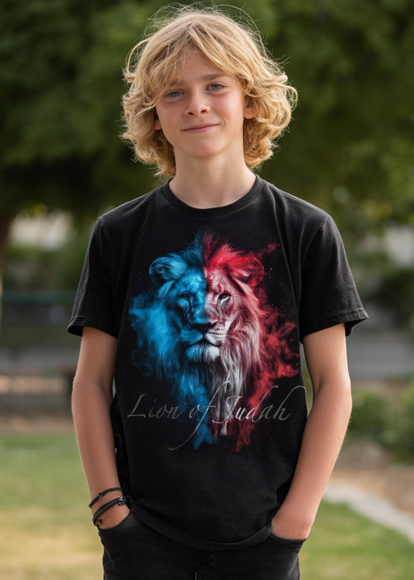 T-SHIRT KIDS, LION OF JUDAH